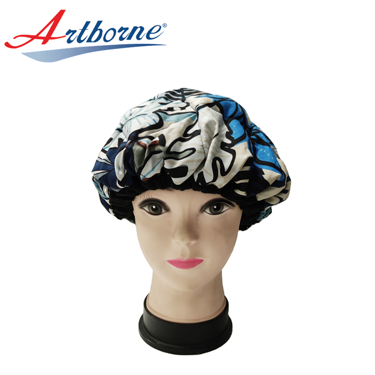 Heat Cap for Deep Conditioning Flaxseed Cap Microwave Heating Hair Steamer for Natural Hair Styling 4