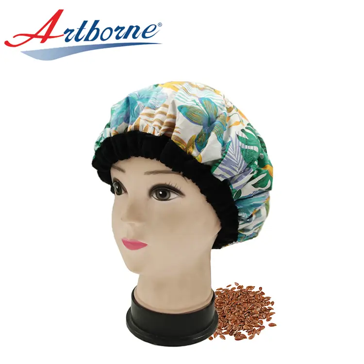 Deep Conditioning Heat Cap Hair Treatment Cap Cordless Microwavable Spa Hair Steamer Haircare Therapy 1