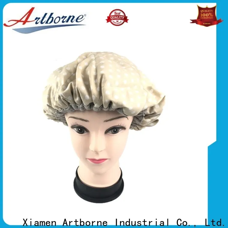 Artborne New thermal heat cap for conditioning treatments for business for shower 1
