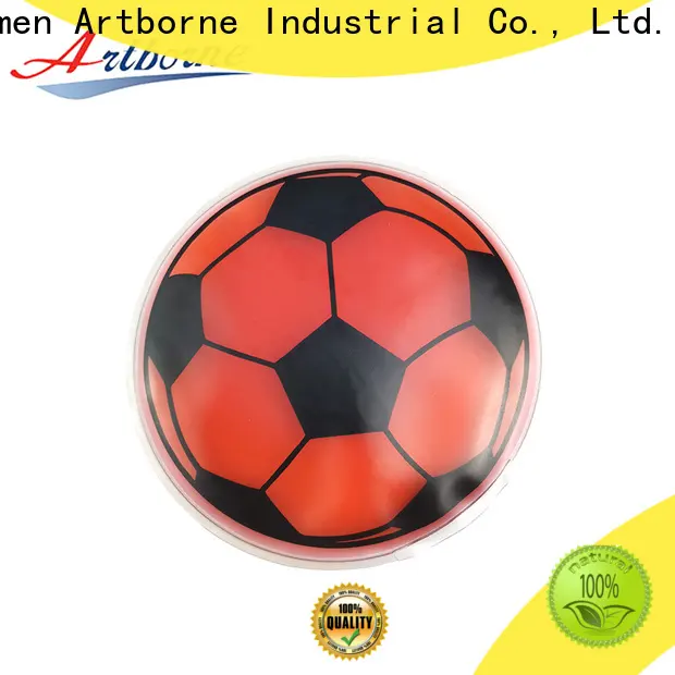 Artborne wholesale round reusable ice packs supply for muscle strain 1