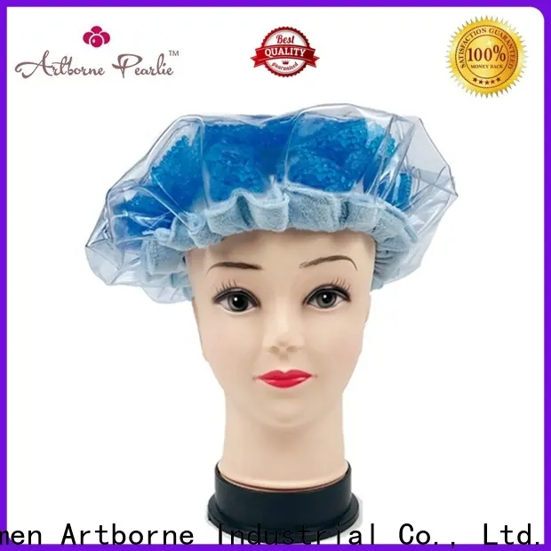 latest microwavable conditioning cap heat factory for lady 1