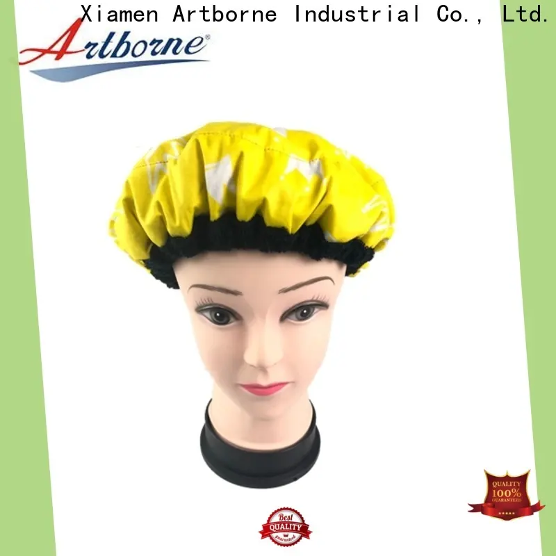 Artborne high-quality satin lined bonnet company for shower 1