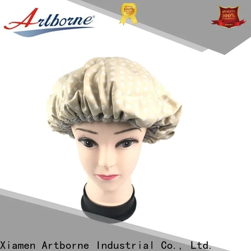 Artborne New satin cap suppliers for shower 1