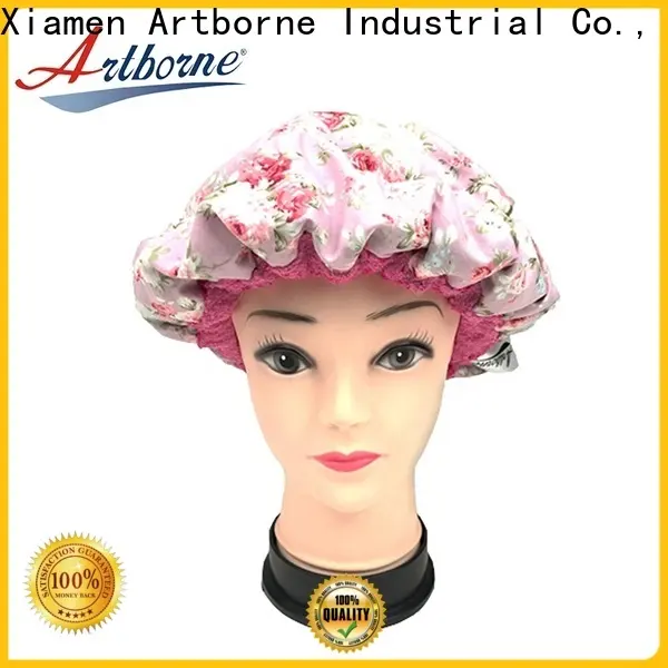 Artborne microwave heat treat hair cap company for shower 1
