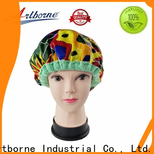 Artborne reusable hot head thermal hair cap suppliers for shower 1