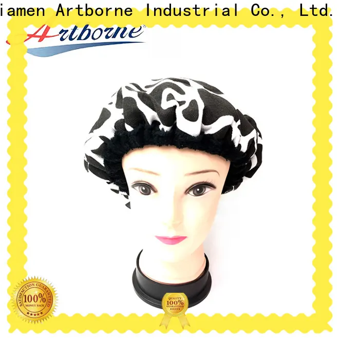 Artborne New microwavable heat cap supply for hair 1