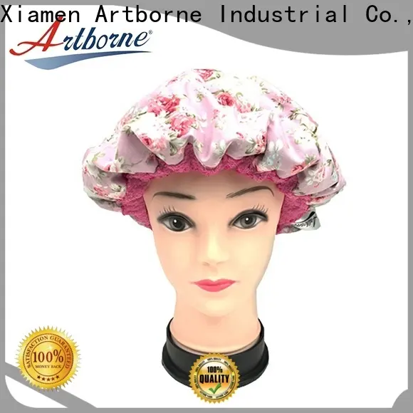 Artborne drying thermal hot head deep conditioning cap company for shower 1