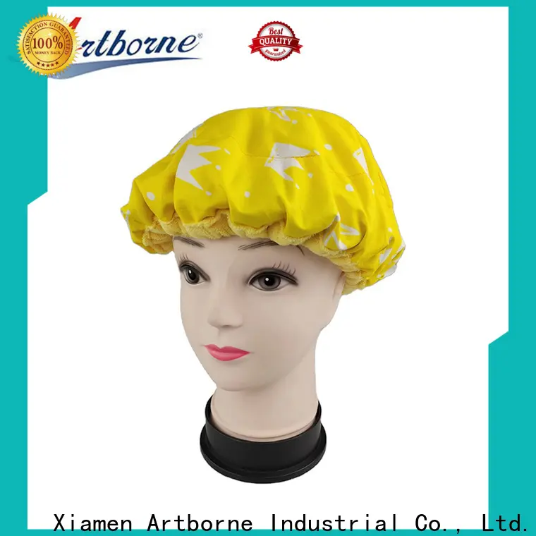 Artborne reusable thermal conditioning heat cap company for shower 1