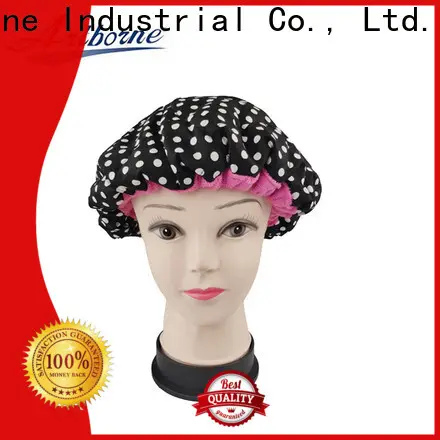 Artborne conditioning heat treat hair cap supply for shower 1
