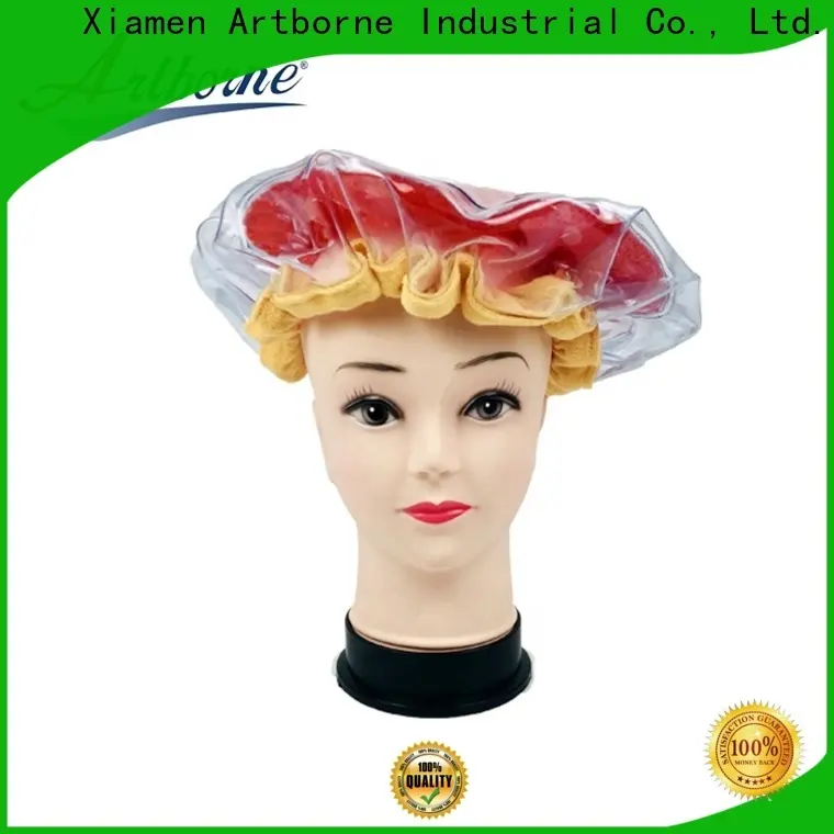 Artborne latest microwave shower cap factory for lady 1