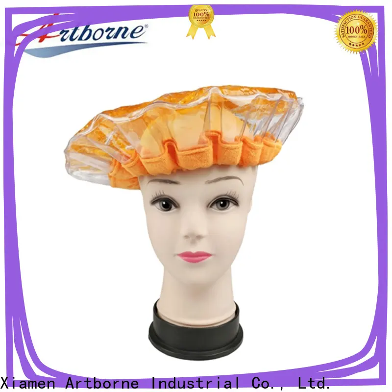 Artborne latest hot head microwavable deep conditioning cap factory for home 1