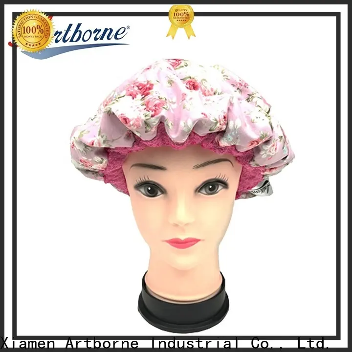custom best shower cap for deep conditioning linseed factory for lady 1