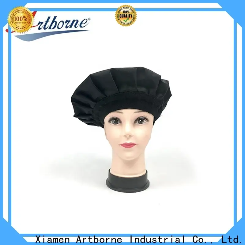 custom thermal hair care cap bonnet for business for shower 1