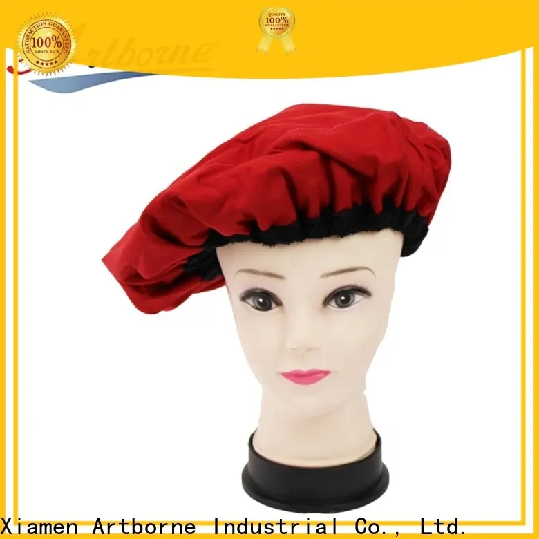 Artborne heated gel cap steam supply for lady 1