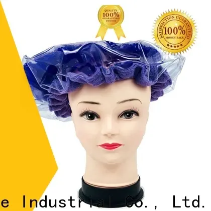 custom microwavable deep conditioning heat cap treatment factory for lady 1