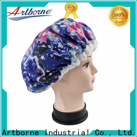Artborne drying hair cap for sleeping company for shower 1