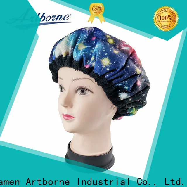 Artborne microwavable satin lined bonnet factory for women 1