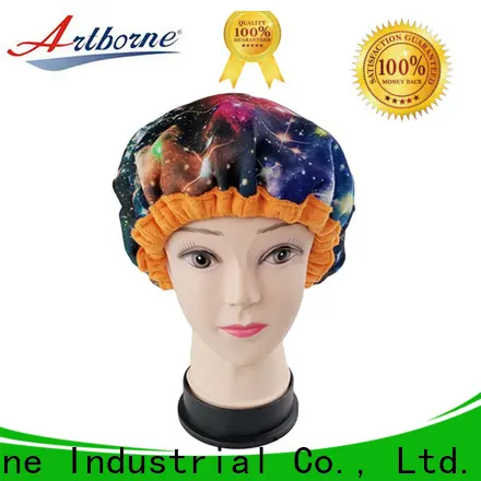 Artborne condition hair bonnet supply for shower 1