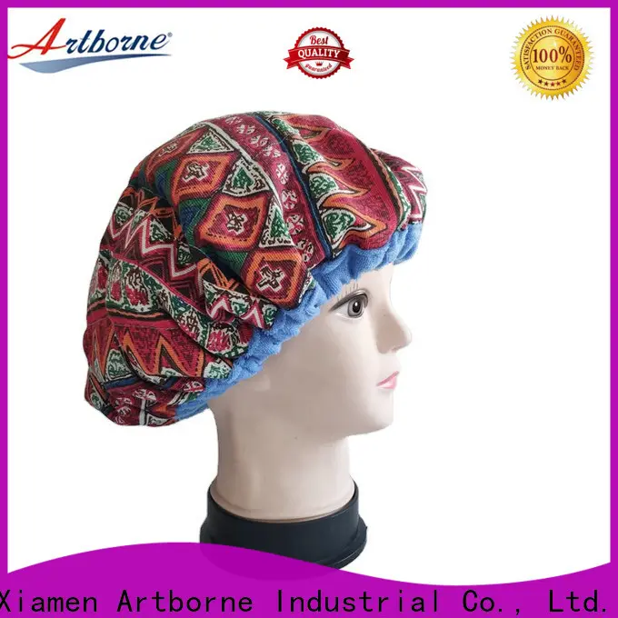 Artborne custom thermal hot head deep conditioning cap suppliers for lady 1