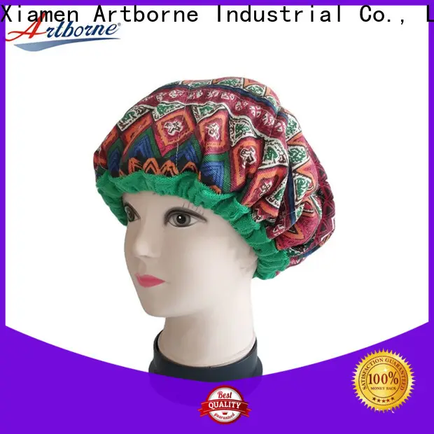 Artborne custom hair cap for sleeping manufacturers for shower 1