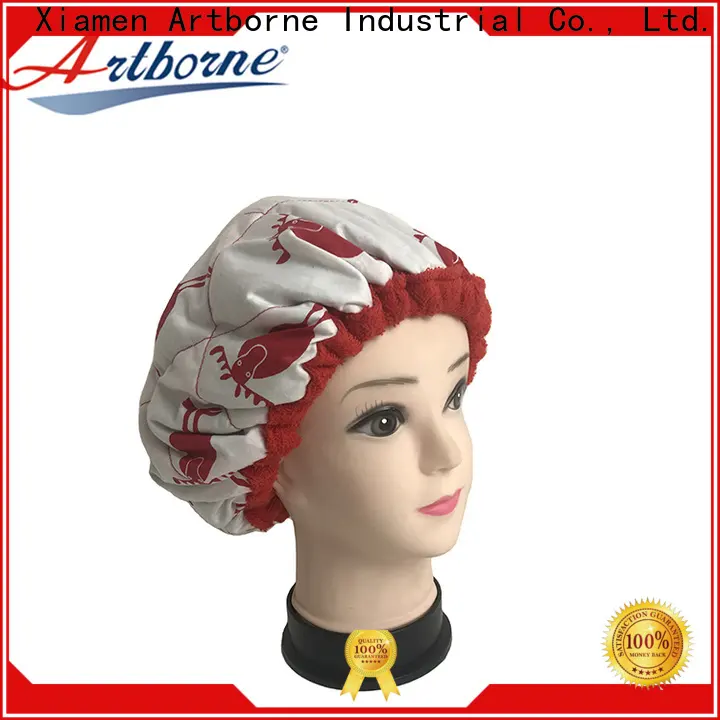 Artborne custom disposable shower caps walmart for business for women 1