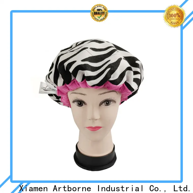 Artborne silk hair cap cap manufacturers for shower 1