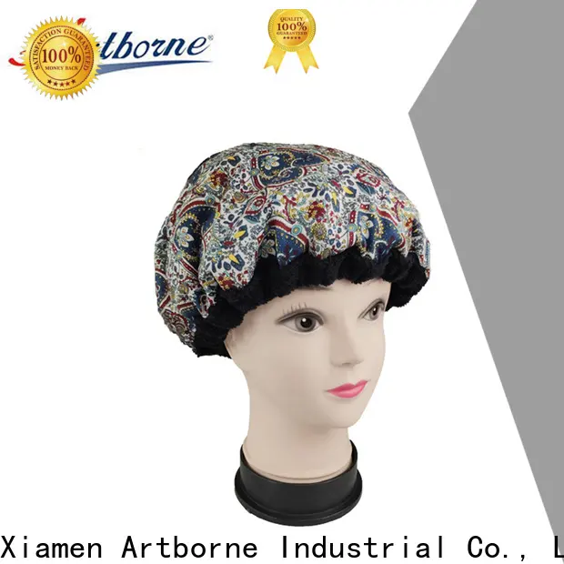 Artborne heated waterproof hair cap supply for women 1