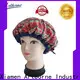 Artborne textured satin cap for business for shower 1
