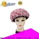 top satin lined bonnet hair company for shower 1
