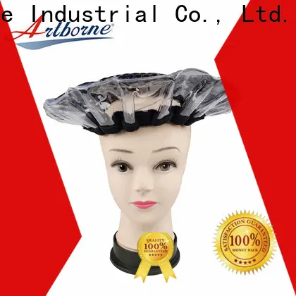 Artborne pearlie hot head microwavable deep conditioning heat cap manufacturers for lady 1