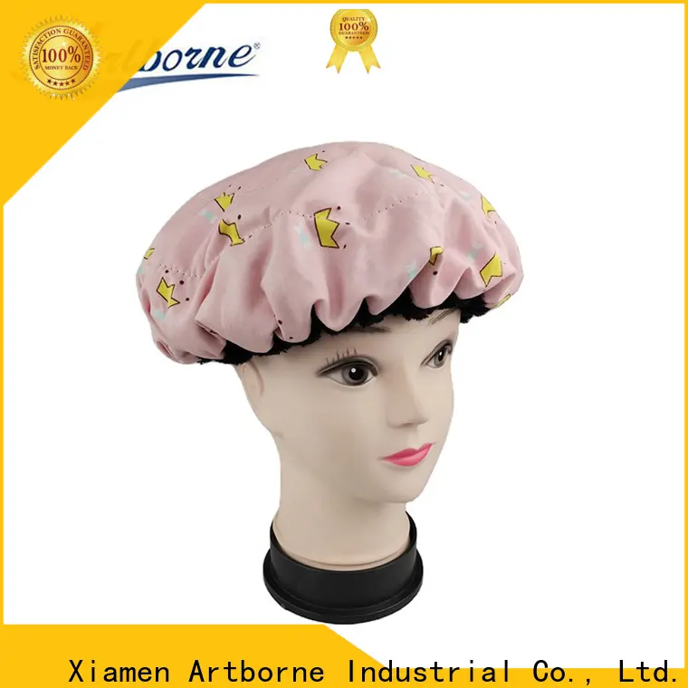Artborne safe thermal conditioning heat cap factory for shower 1