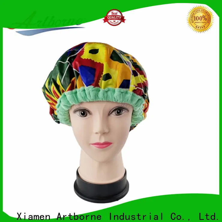 Artborne curly bonnet hair cap factory for home 1