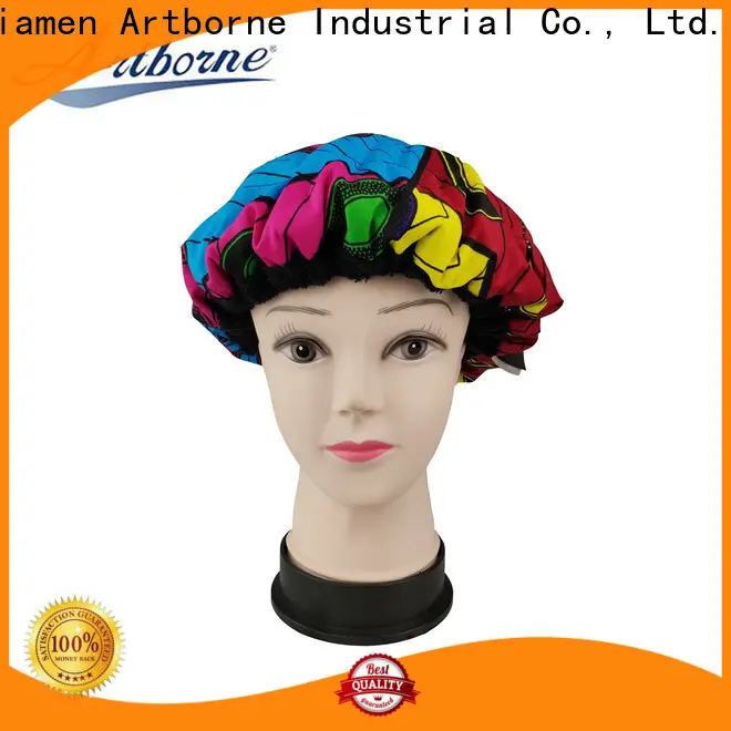 Artborne women waterproof shower cap factory for women 1