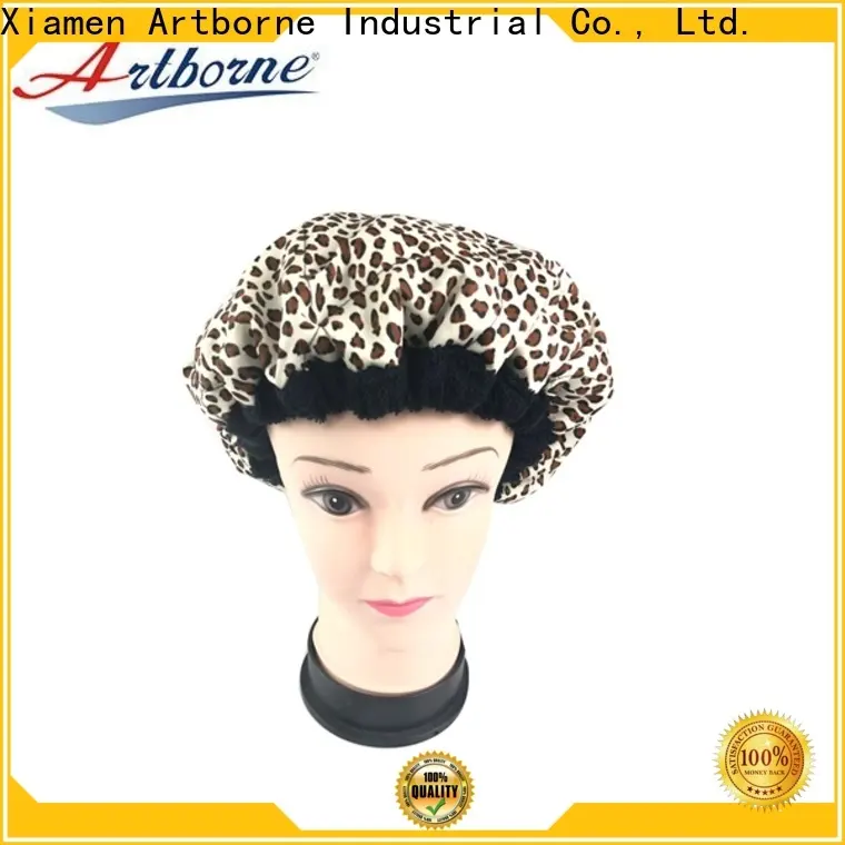 Artborne conditioning waterproof hair cap supply for women 1