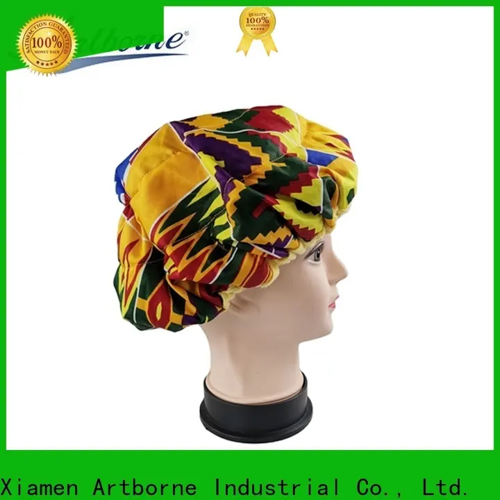 Artborne women hair bonnet for sleeping company for shower 1