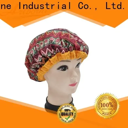 Artborne top satin cap for business for shower 1
