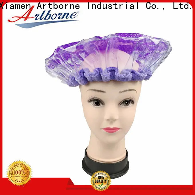 latest deep conditioning thermal heat cap microwavable for business for shower 1