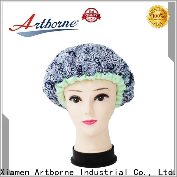latest silk hair cap hair company for shower 1