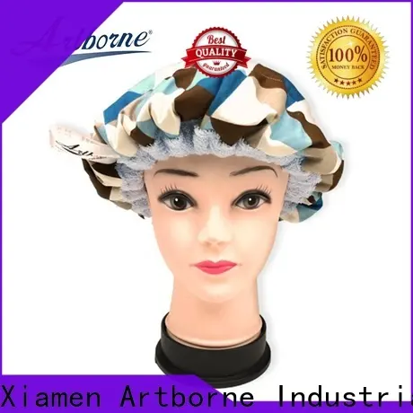 wholesale hair bonnet for sleeping textured manufacturers for shower 1