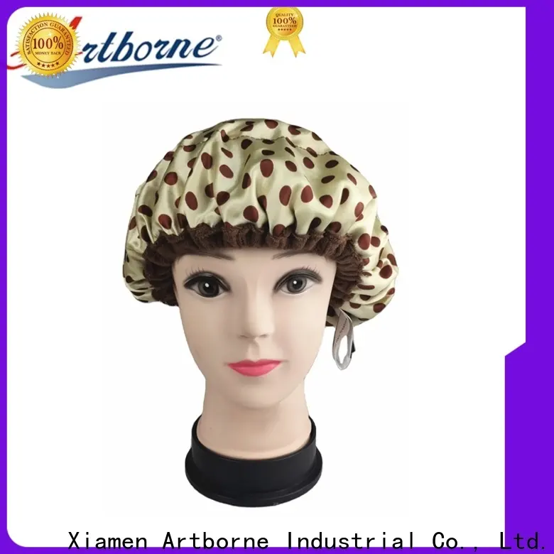 Artborne custom hot head deep conditioning heat cap suppliers for lady 1