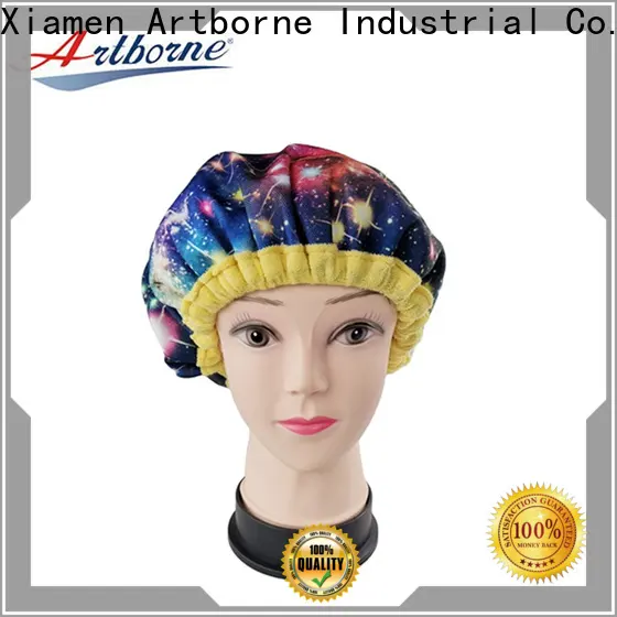Artborne home best shower cap for deep conditioning for business for lady 1