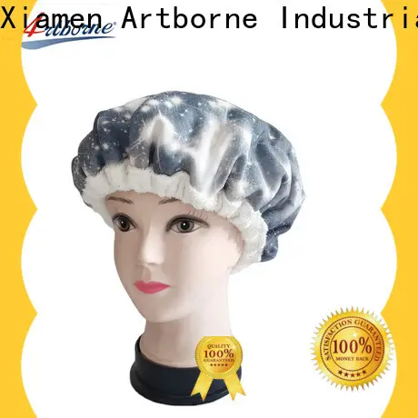 Artborne clay bead hair care cap for business for shoulder 1