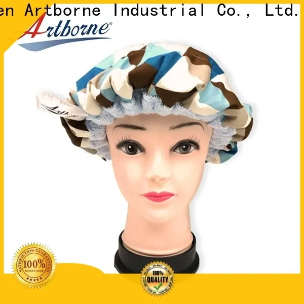 Artborne reusable waterproof hair cap suppliers for home 1