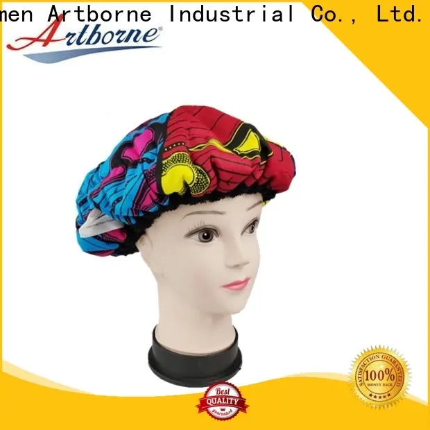 New satin lined bonnet flaxseed supply for shower 1