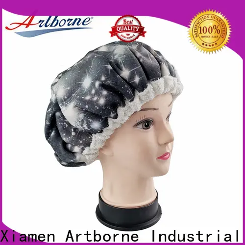 Artborne custom waterproof hair cap suppliers for lady 1