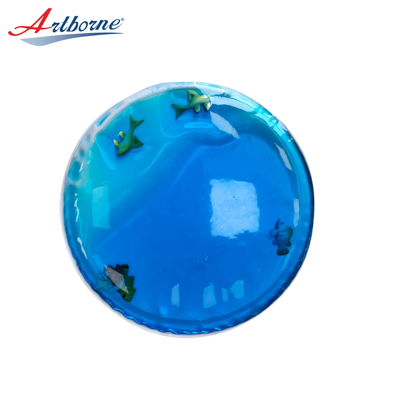 Reusable Round Shape Play Pad for Children Gel Ice Pack Hot Cold Therapy Gel Hot Cold Pack Gel Squish Pad 1