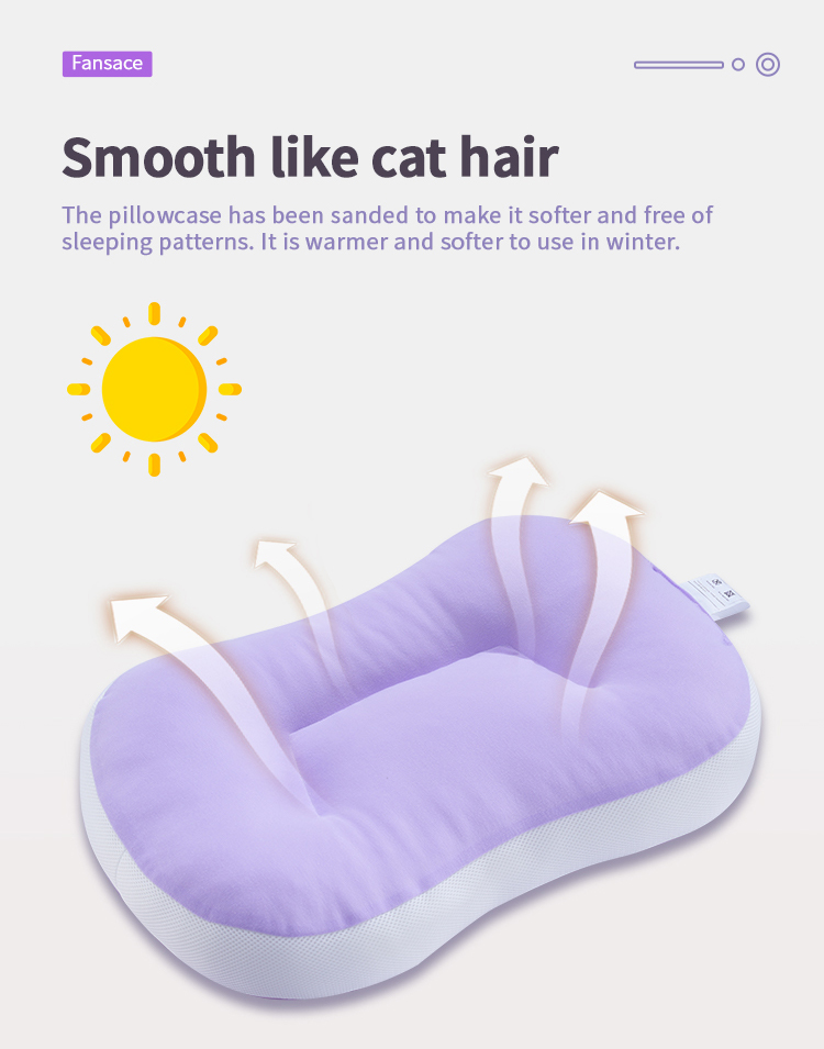 Tilpasset FP-04 Elastisk gitter Støttende Lilla Pustende Mikrofiber Honeycomb TPE pute for å sove | JLH Mattress 13