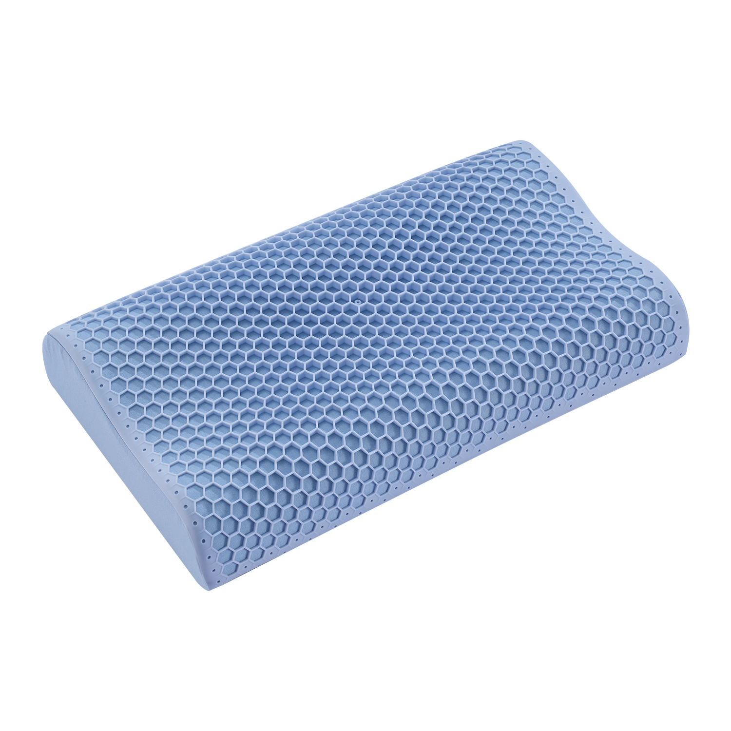 Quality FP-05 Ergonomic Cervical Pillow TPE Ice Cool Memory Foam Pillow for Neck Shoulder Pain Relief | JLH Mattress 1