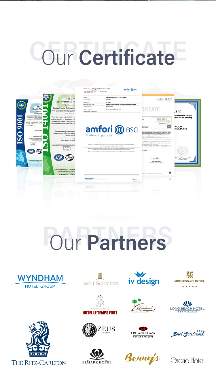 Colección de hoteles Almohada de cama suave y transpirable Tamaño estándar de estrella Almohada de relleno de microfibra de microfibra para hotel - JLH Home 18