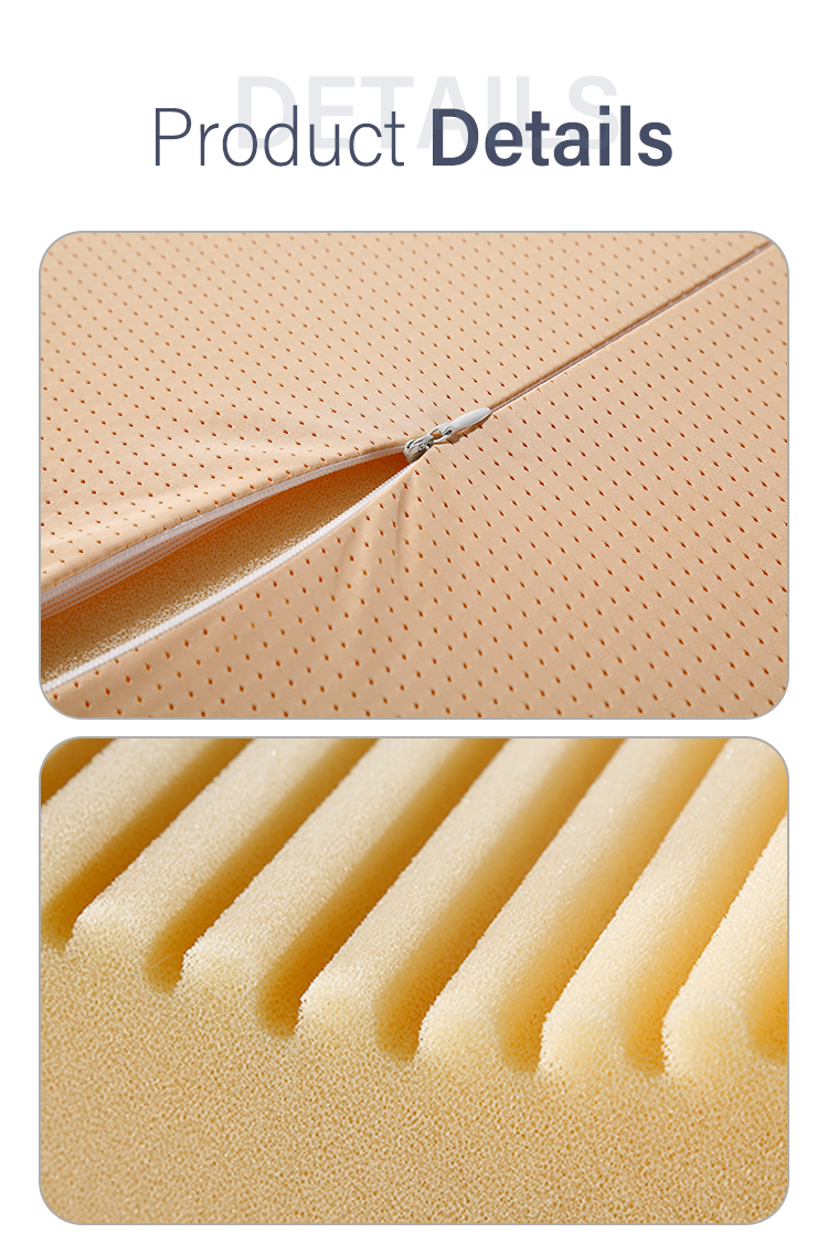 YZT-358 Cooling Massage Ergonomic Contour Neck Anti-Bacteria Silicone Bed Pillows for Sleeping Comfortable 19